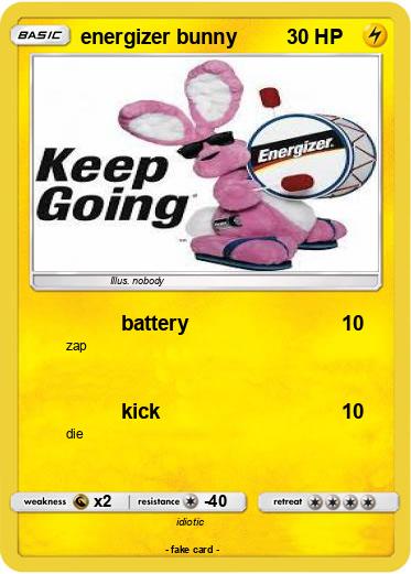 Pokemon energizer bunny