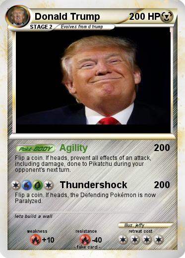 Pokemon Donald Trump