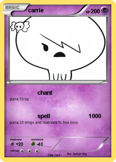 Pokemon carrie