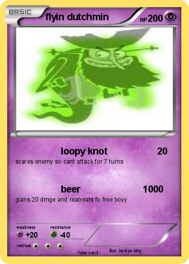 Pokemon flyin dutchmin