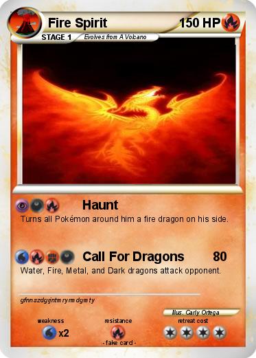 Pokemon Fire Spirit