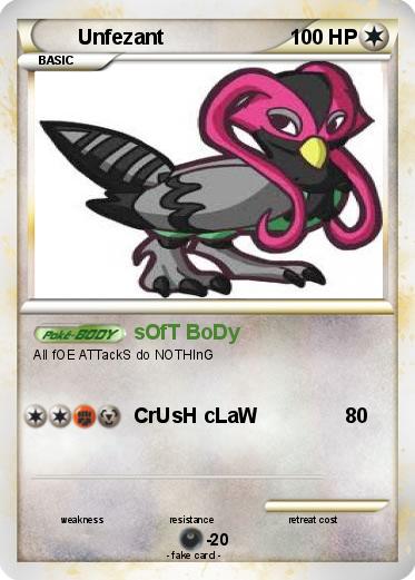 Pokemon Unfezant