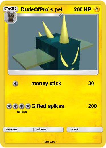 Pokemon DudeOfPro`s pet