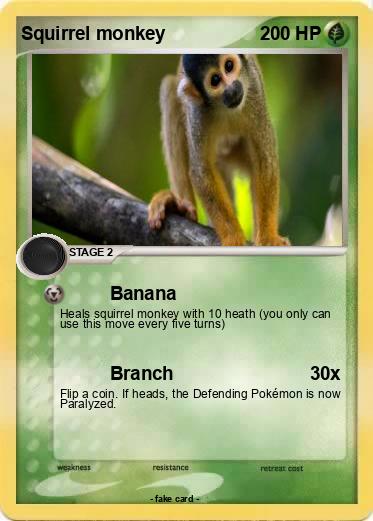 Pokemon Squirrel monkey