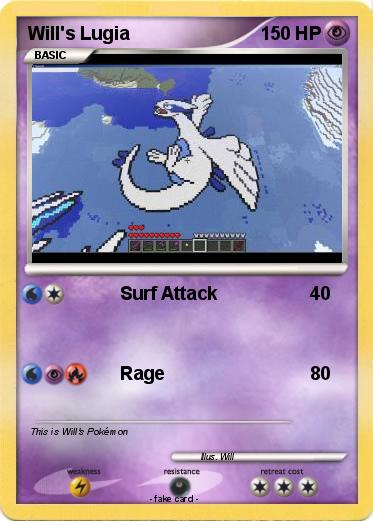 Pokemon Will's Lugia
