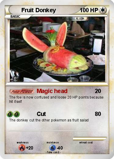 Pokemon Fruit Donkey