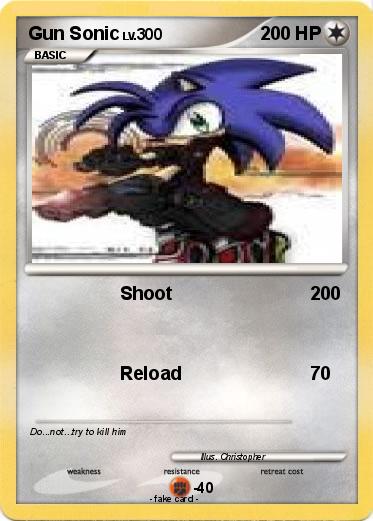 Pokemon Gun Sonic