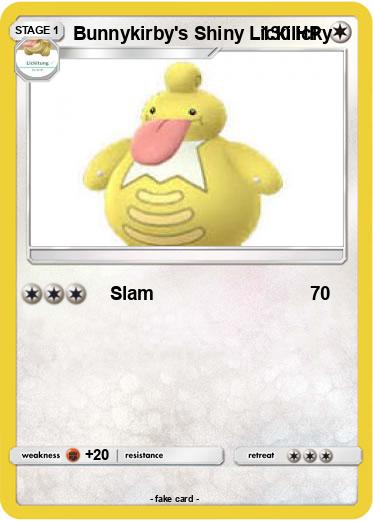 Pokemon Bunnykirby's Shiny Lickilicky