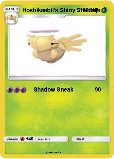 Pokemon Hoshikaabii's Shiny Shedinja
