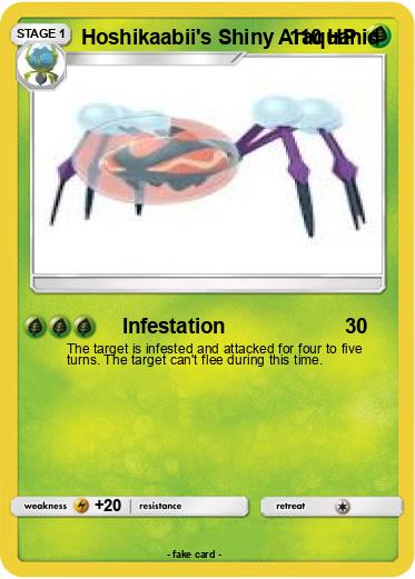 Pokemon Hoshikaabii's Shiny Araquanid