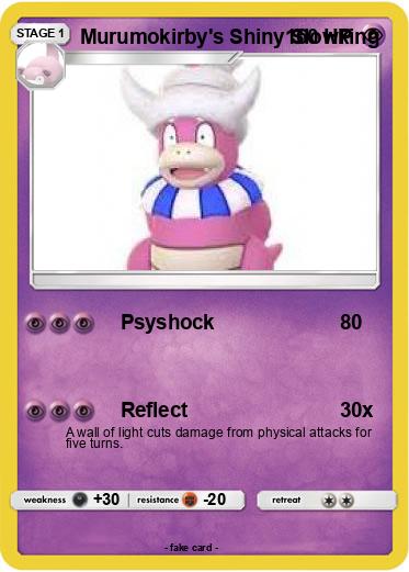 Pokemon Murumokirby's Shiny Slowking