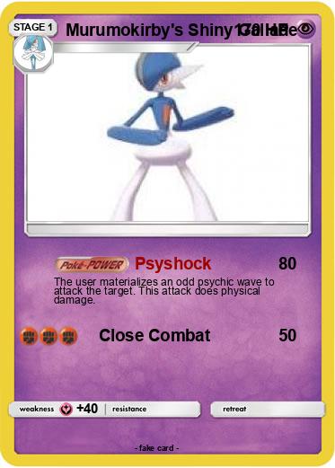Pokemon Murumokirby's Shiny Gallade