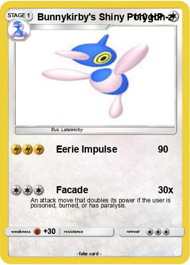 Pokemon Bunnykirby's Shiny Porygon-z