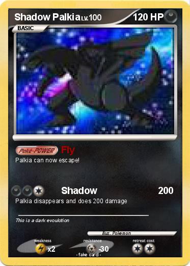 Pokemon Shadow Palkia