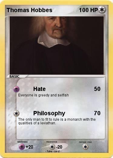 Pokemon Thomas Hobbes
