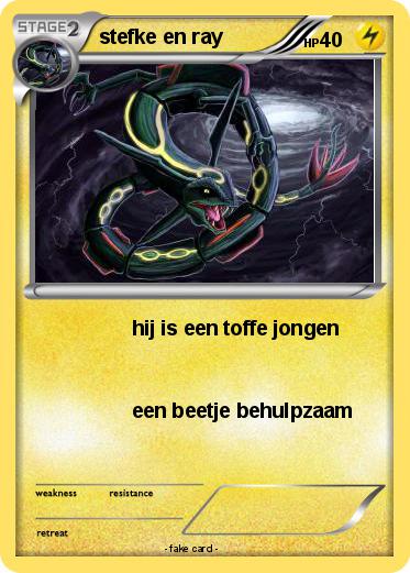 Pokemon stefke en ray