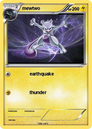 Pokemon mewtwo