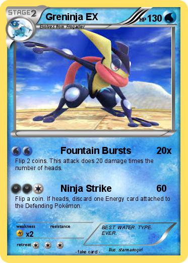 Pokemon Greninja EX