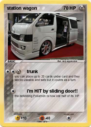Pokemon station wagon