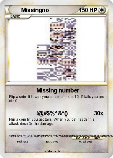Pokemon Missingno