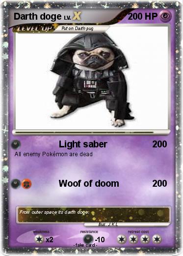 Pokemon Darth doge