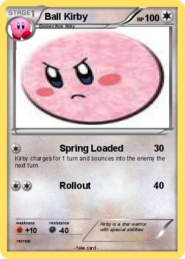 Pokemon Ball Kirby