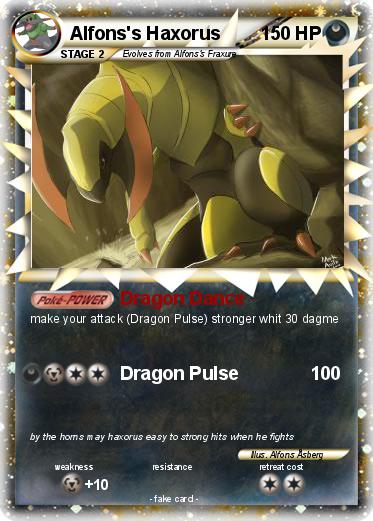 Pokemon Alfons's Haxorus