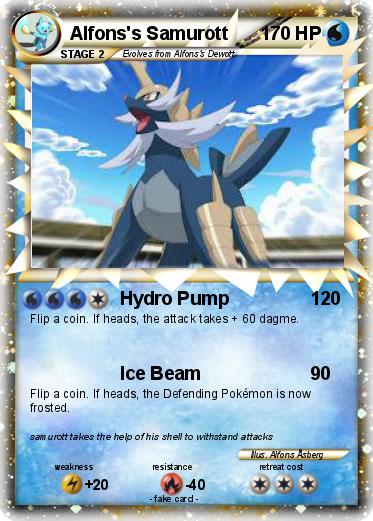Pokemon Alfons's Samurott