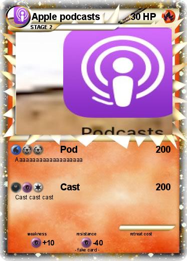 Pokemon Apple podcasts