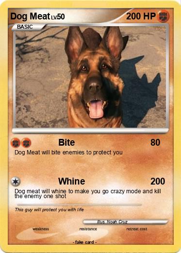 Pokemon Dog Meat
