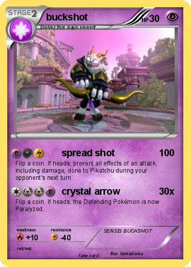 Pokemon buckshot