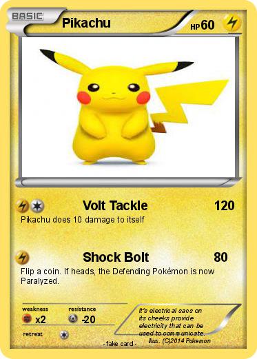 Pokemon Pikachu