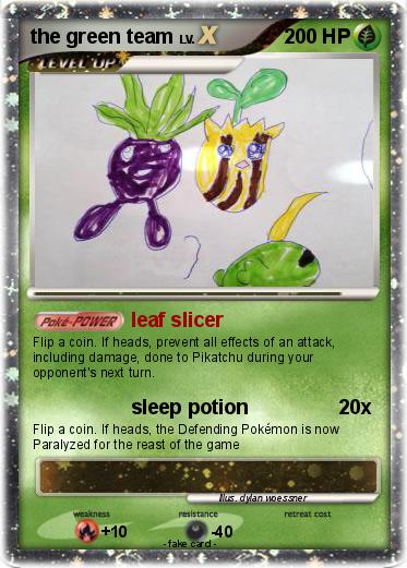 Pokemon the green team
