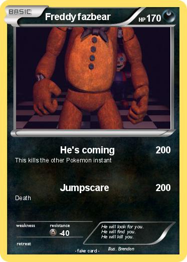 Pokemon Freddy fazbear