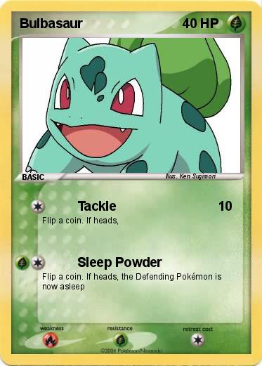 Pokemon Bulbasaur