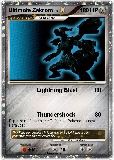 Pokemon Ultimate Zekrom