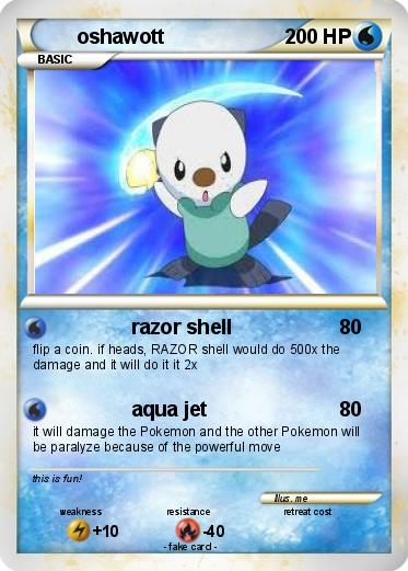 Pokemon oshawott