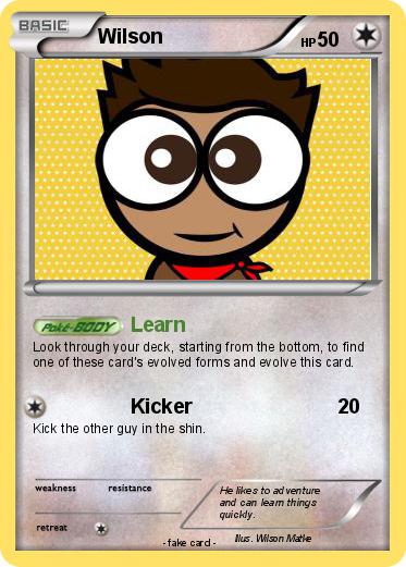 Pokemon Wilson