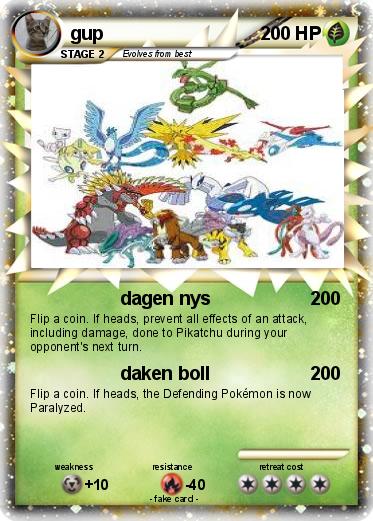 Pokemon gup