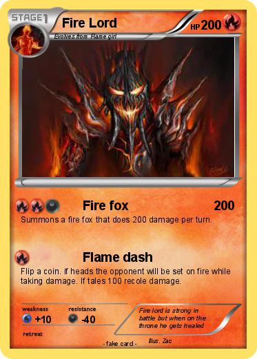 Pokemon Fire Lord