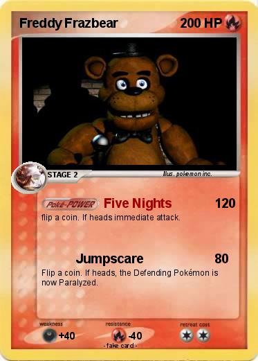 Pokemon Freddy Frazbear