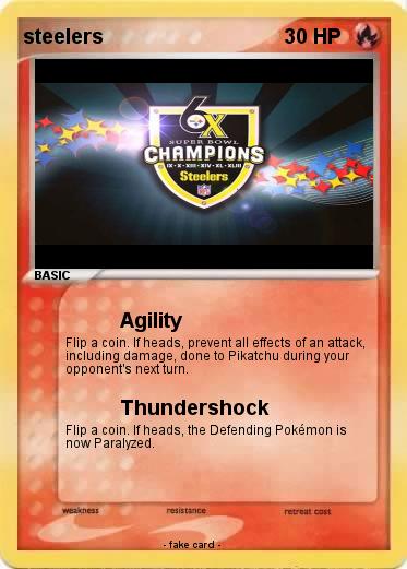 Pokemon steelers