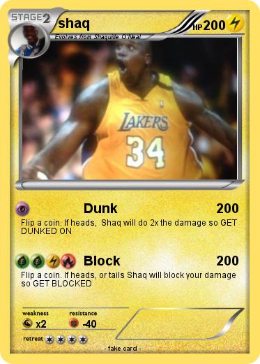 Pokemon shaq
