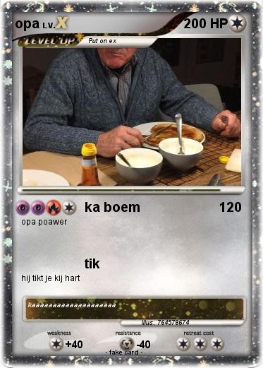 Pokemon opa