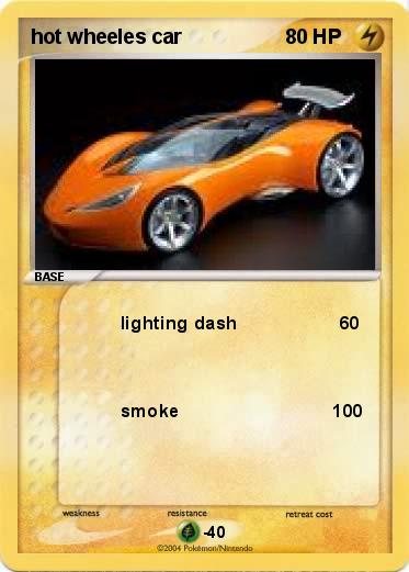 Pokemon hot wheeles car