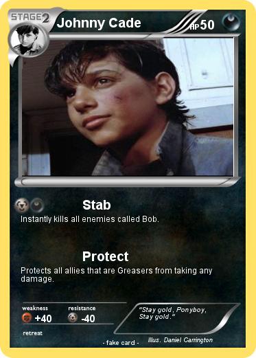 Pokemon Johnny Cade