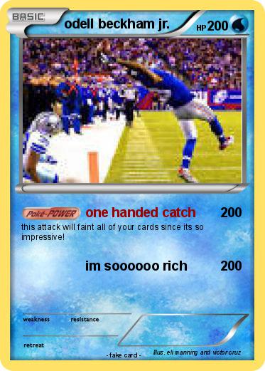 Pokemon odell beckham jr.