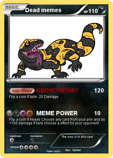 Pokemon Dead memes
