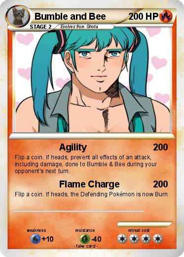 Pokemon Bumble and Bee