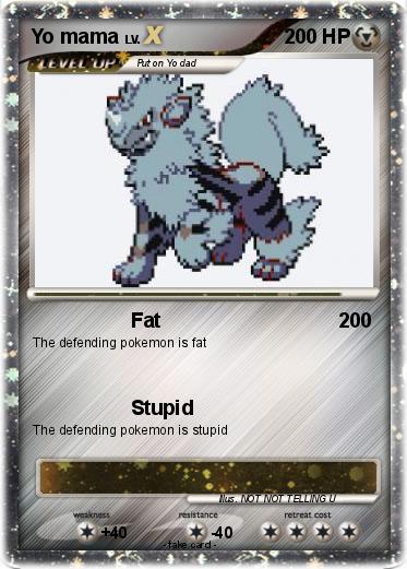 Pokemon Yo mama